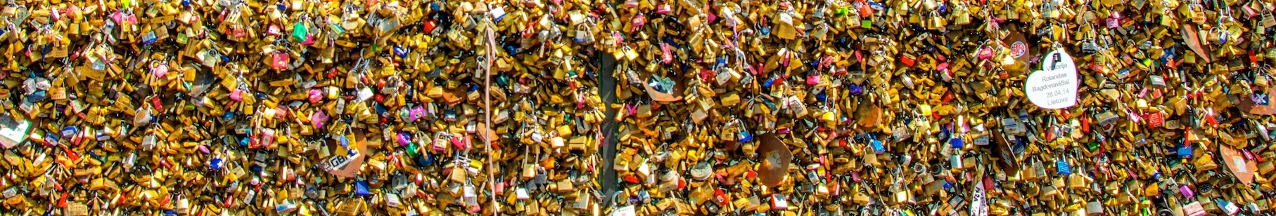 The bridges might collapse under the padlock weight